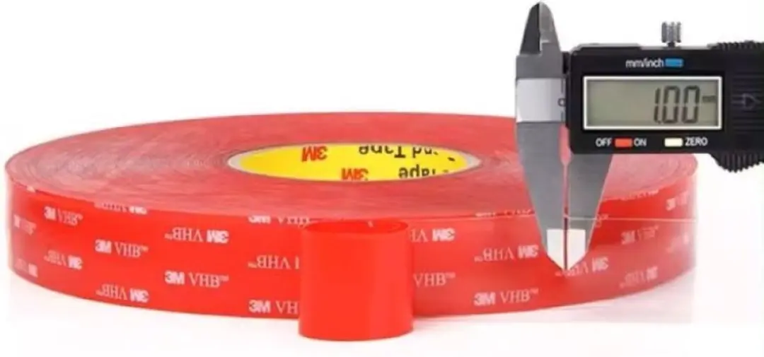 3M VHB 4910F Dubbelzijdig Montagetape - 5m x 20mm x 1mm - Transparant