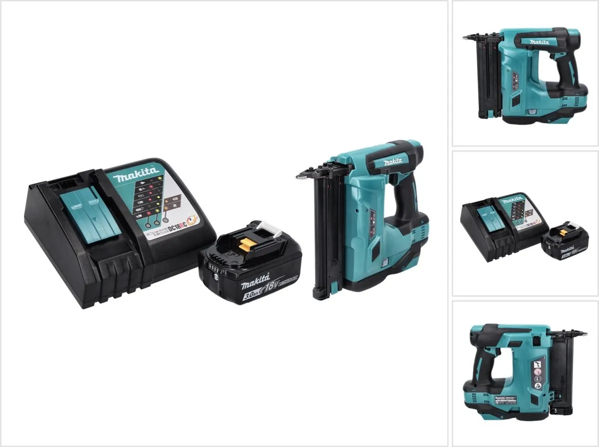Makita DBN 500 RF1 Accu Spijkermachine 18V