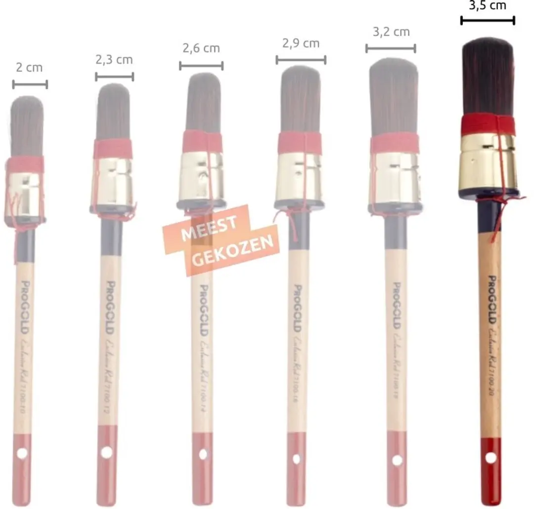 ProGold 7100-20 P.P. Kwast Exclusive Rood
