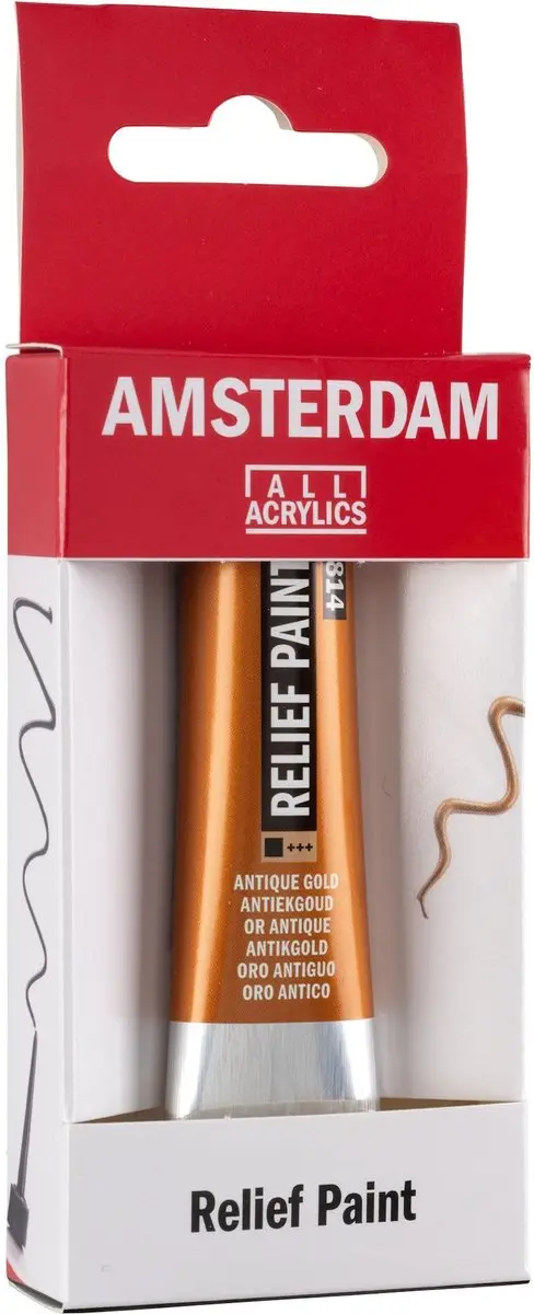 Royal Talens Relief Paint Antiekgoud 20ml