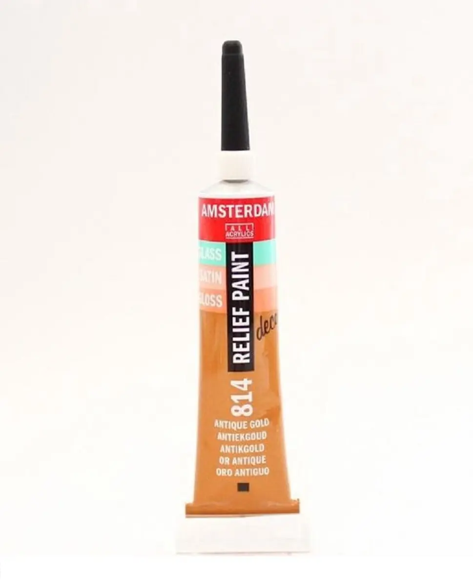 Royal Talens Relief Paint Antiekgoud 20ml - afbeelding 6 van 6