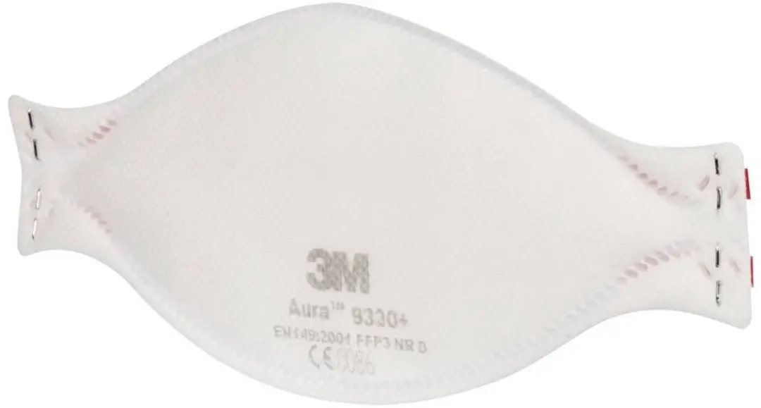 3M 9330+ Fijnstofmasker FFP3 - Wit