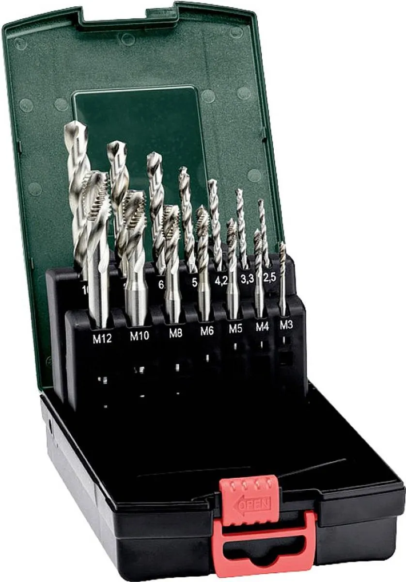 Metabo Machinetapboorset 627114000 - Metaal 2.5mm