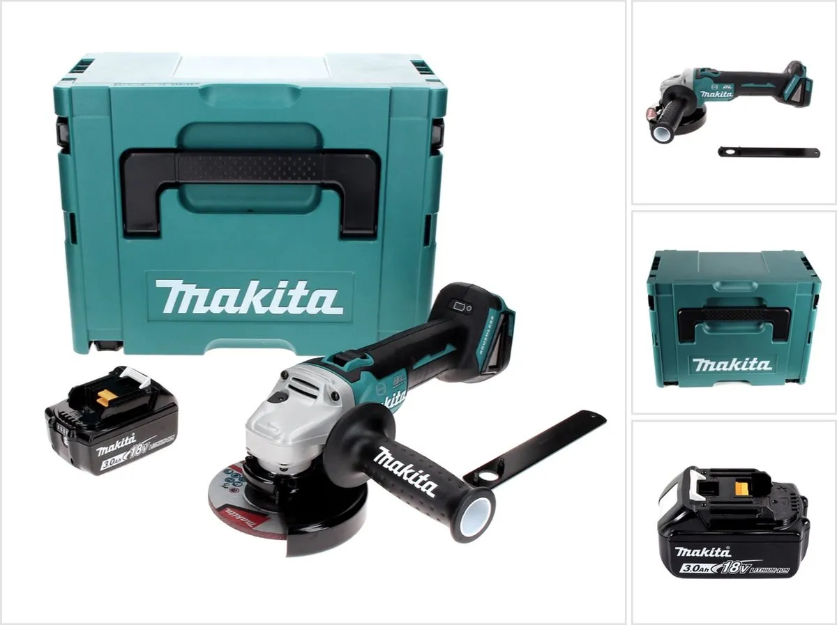 Makita DGA 506 F1J Haakse Slijper 18V 125mm