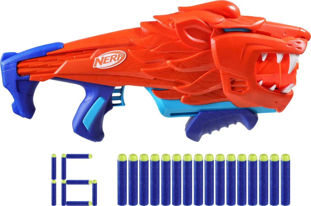 Nerf Lionfury F8646 Blaster - Multikleur