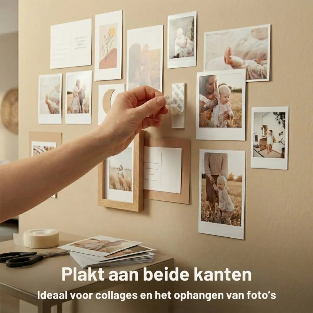 3M Plakstrips Rond Dubbelzijdig 5cm - 50 Stuks