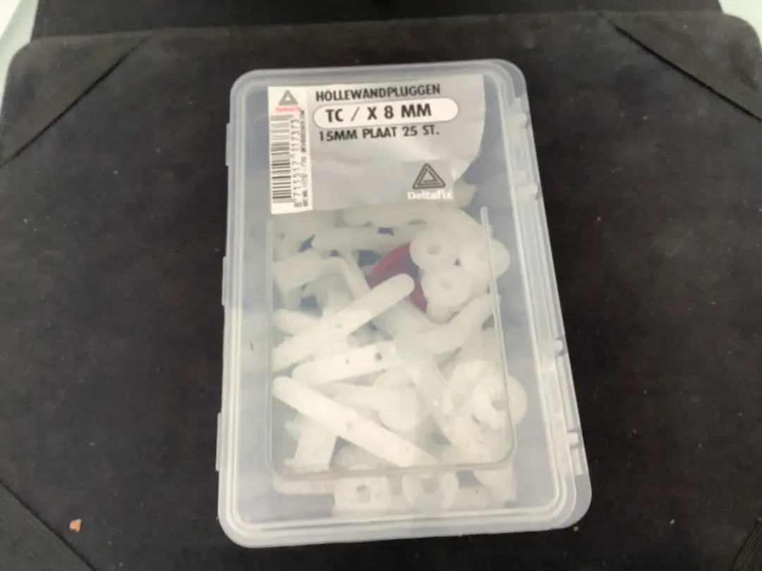 Deltafix Hollewandplug TC 8mm - 25 Stuks