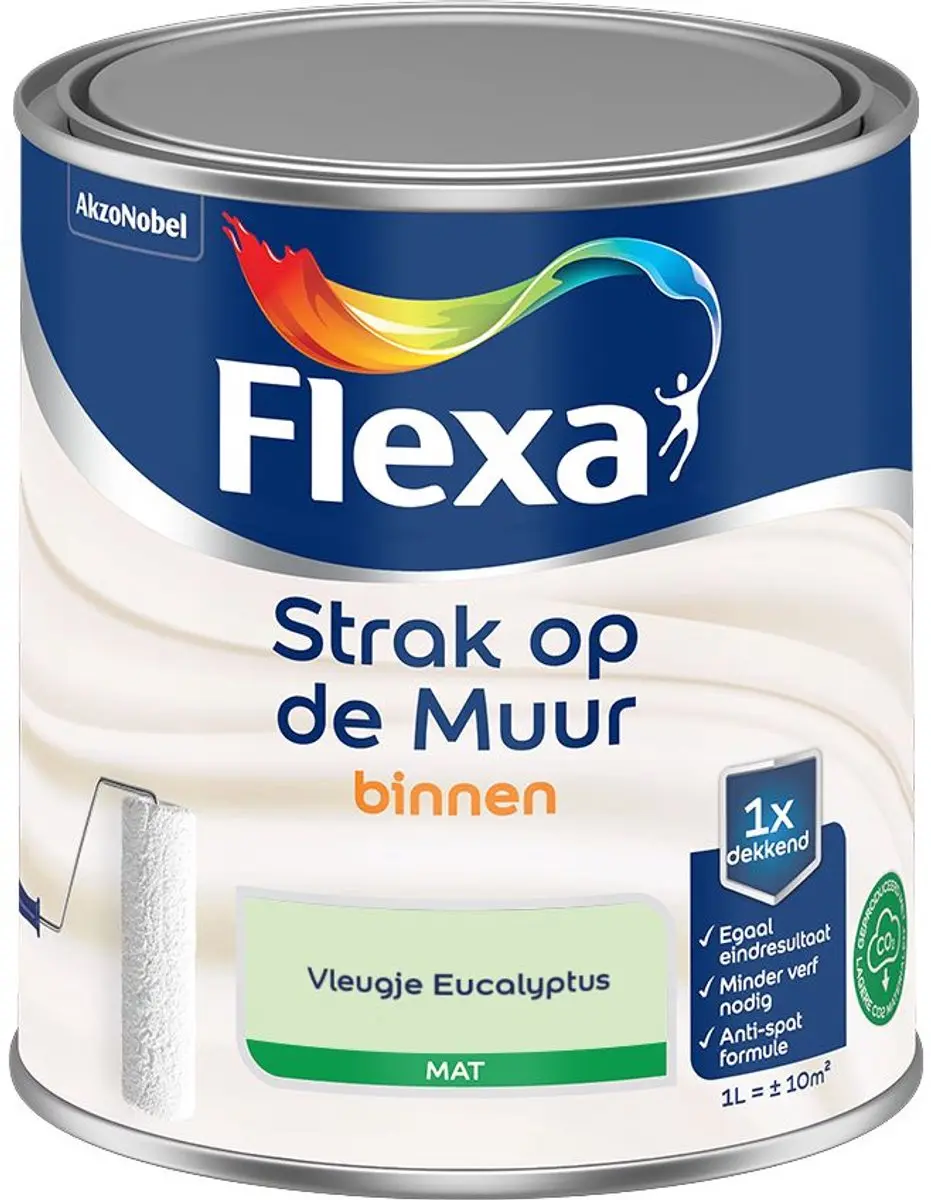 Flexa Mengverf Vleugje Eucalyptus 1L