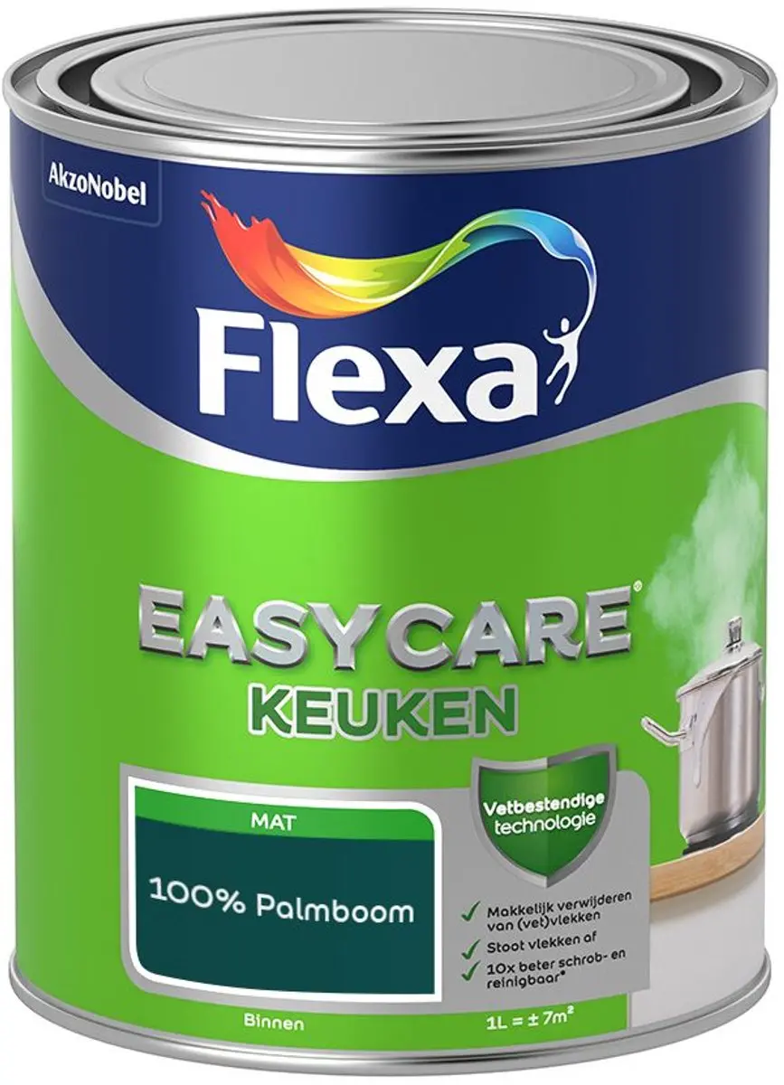 Flexa Easycare Keuken Mengverf 100% Palmboom