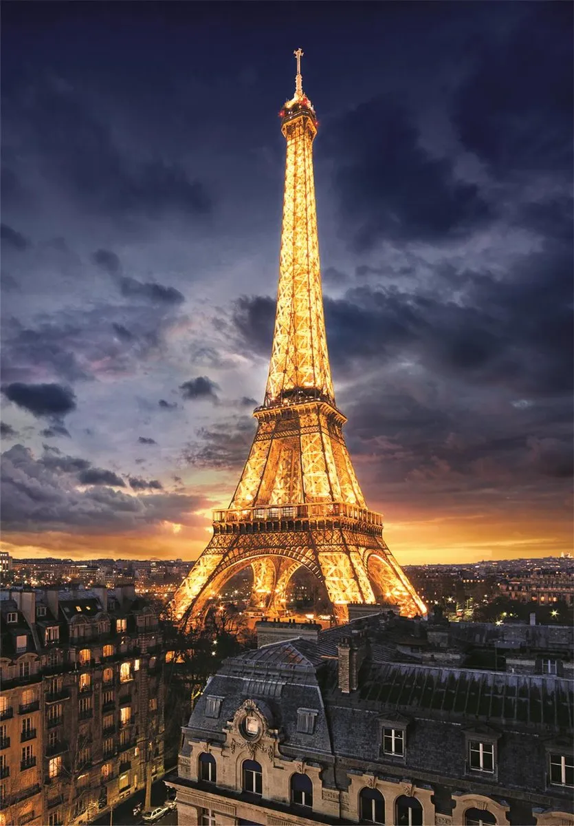 Clementoni Eiffeltoren Puzzel 1000 Stuks - High Quality Collection - Multicolor