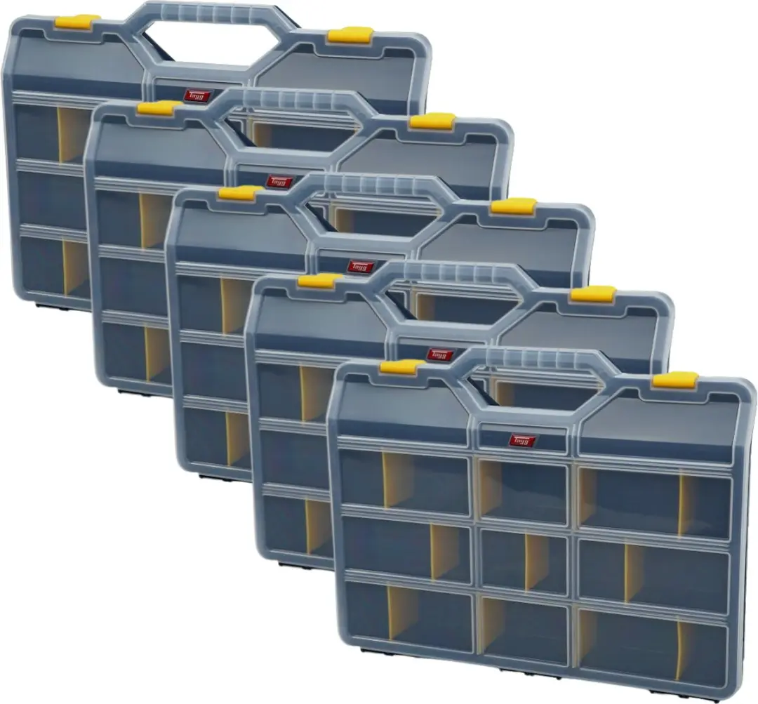 5 x Assortimentsdoos L460 x B350 x H81 mm