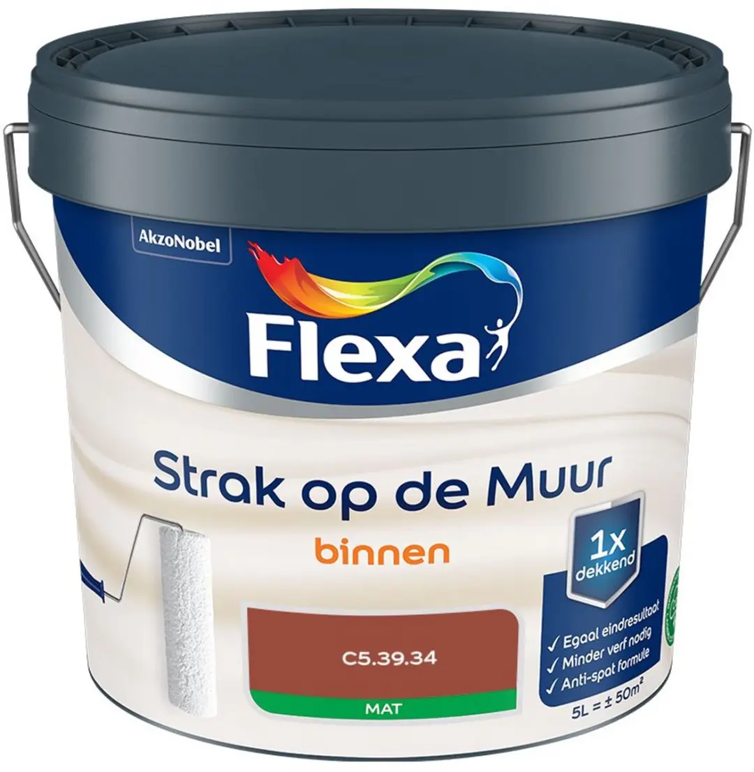 Flexa Strak Op De Muur Binnen Mat Mengverf C5.39.34