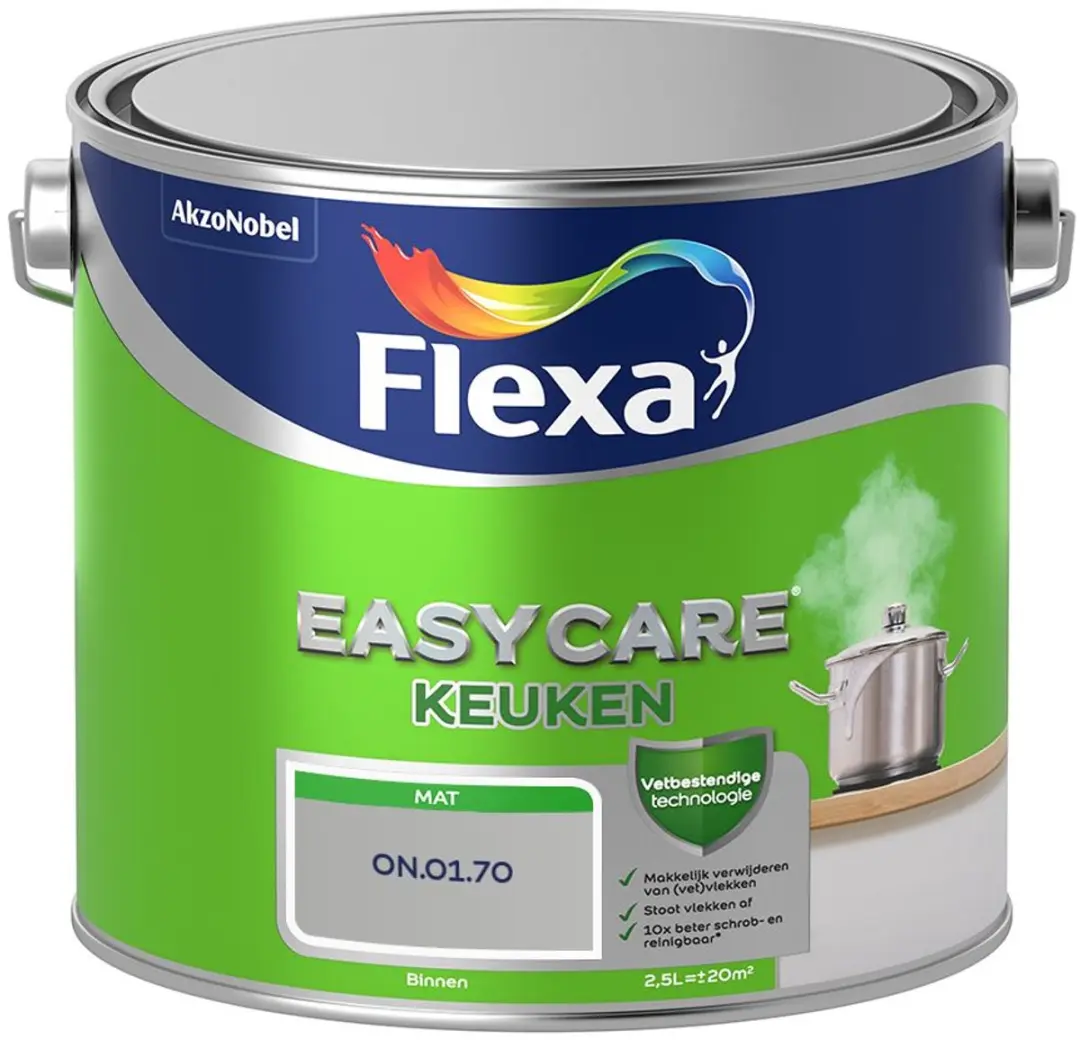 Flexa Easycare Keuken Mengverf ON.01.70 - 2,5 L