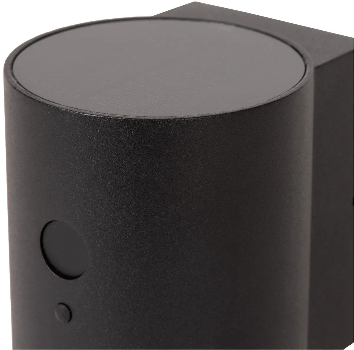 Lucide Perth Wandlamp Zonne-energie Ø9cm - Zwart
