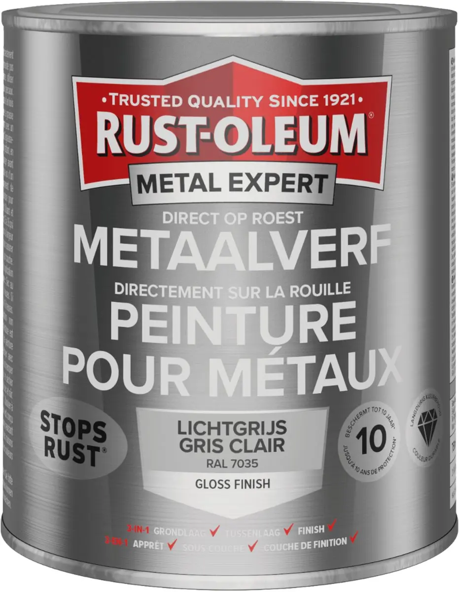 Rust-Oleum Metal Expert Direct Op Roest Metaalverf 750ml