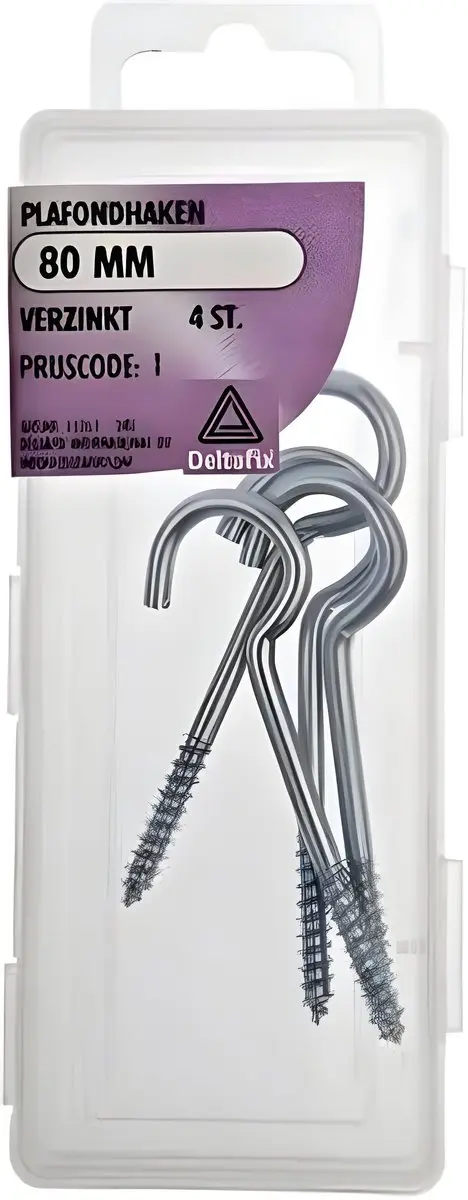 Deltafix Plafondhaak 80mm