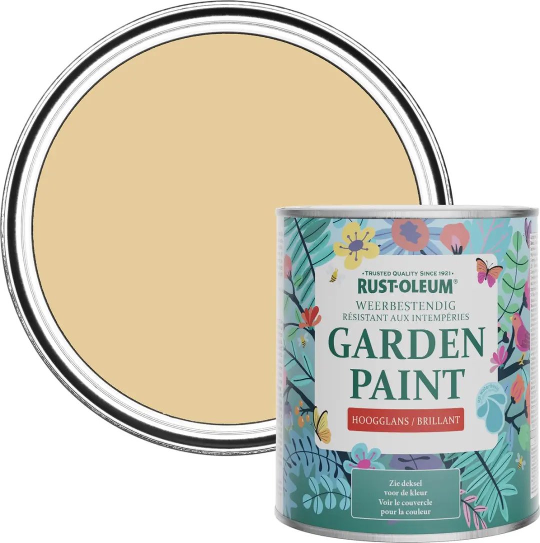 Rust-Oleum Tuinverf Hoogglans Zandstorm 750ml