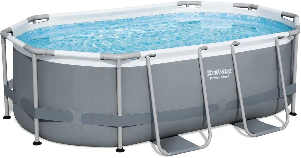 Bestway Power Steel 3668L Ovaal Zwembad 305x200x84cm