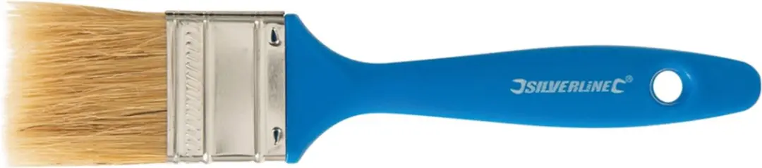 Silverline Wegwerpschilderskwast 40mm - Varkenshaar - Polymeer handvat