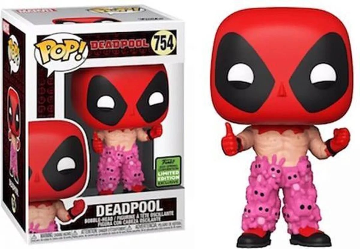 Funko Pop! Deadpool Teddy Belt Limited Edition 54550 - Multi