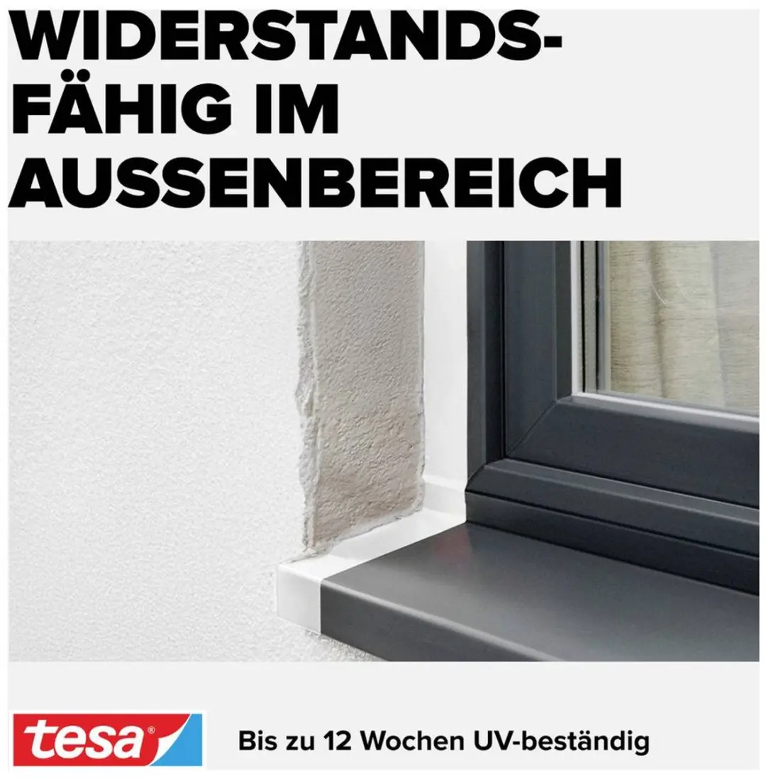 Tesa PVC Putzband 55486-00000-00 Geel 33m x 50mm - afbeelding 6 van 6