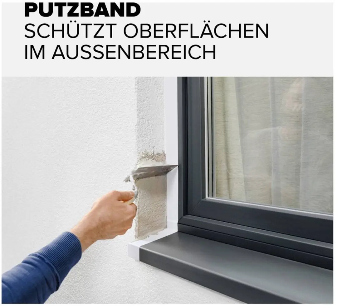 Tesa PVC Putzband 55486-00000-00 Geel 33m x 50mm