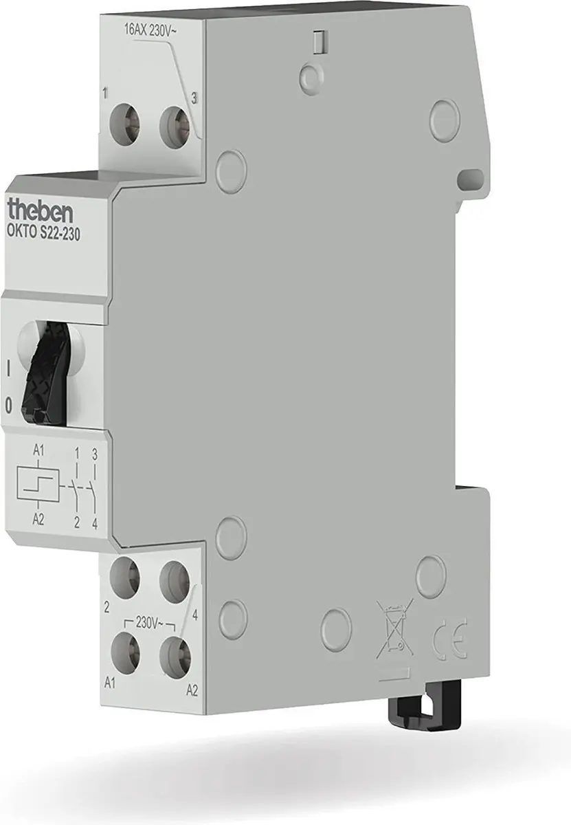 Theben OKTO S22-230 Impulsschakelaar 230V