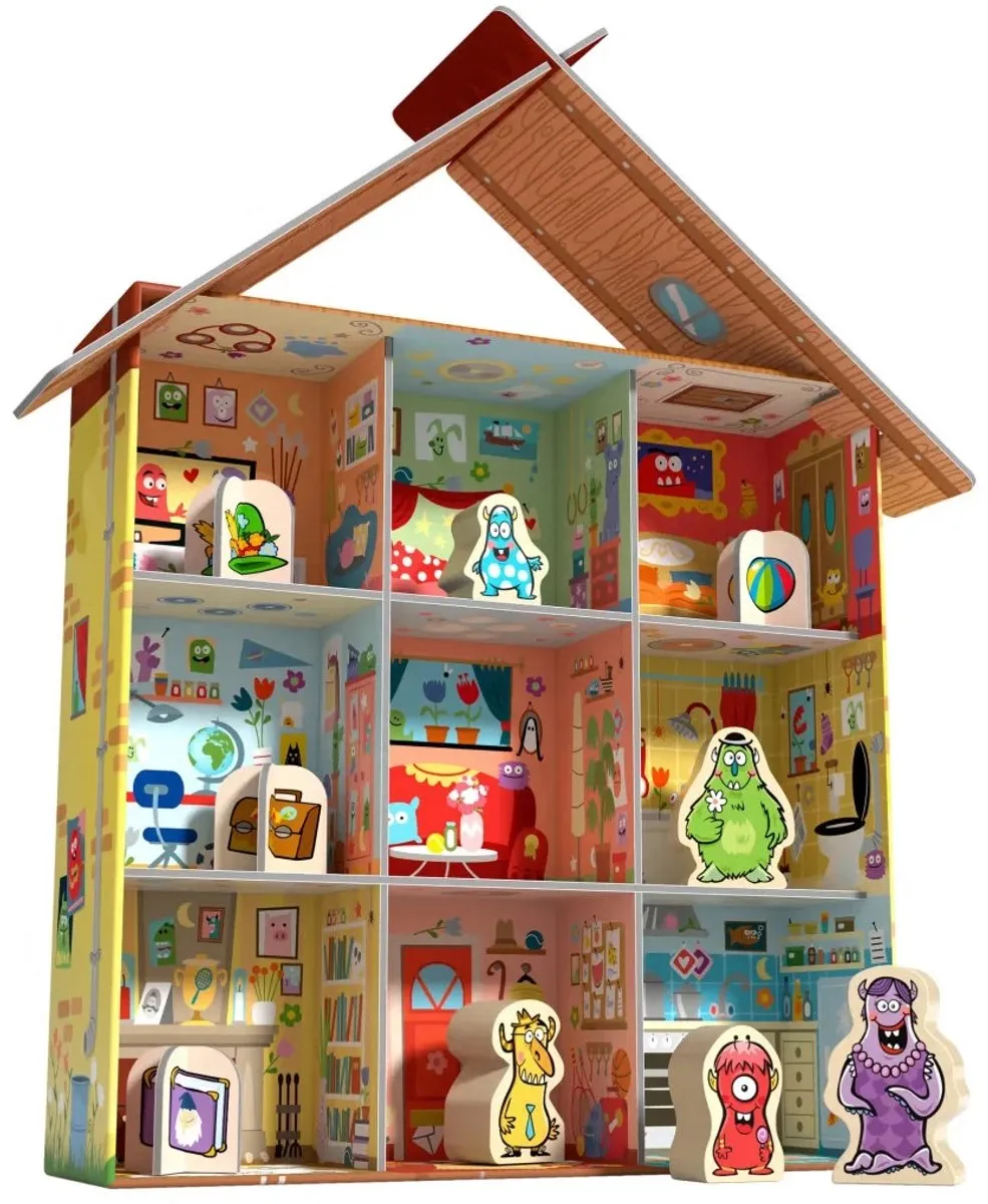 Haba Logic! GAMES Waar is Wanda? - Logica spel 306810 - Multicolor