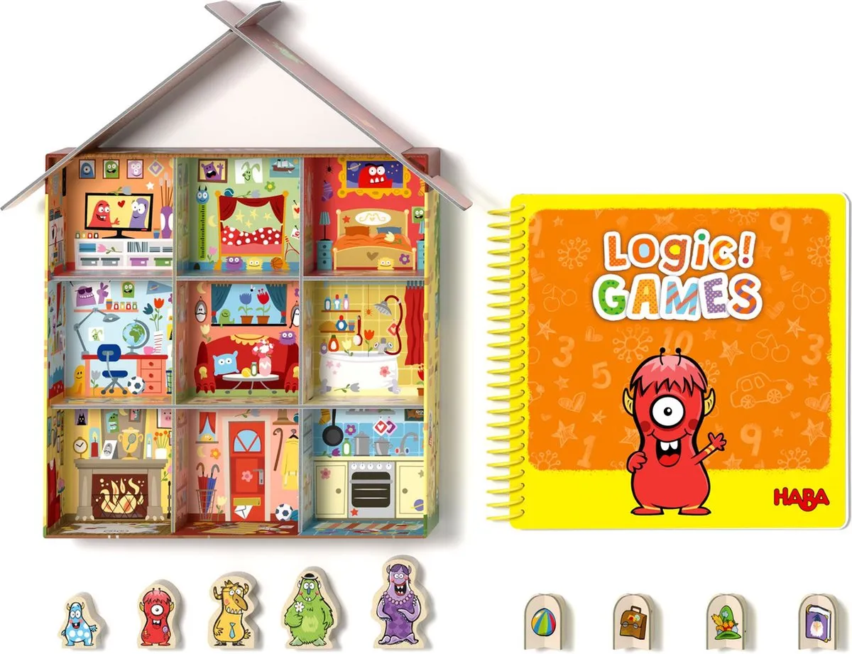 Haba Logic! GAMES Waar is Wanda? - Logica spel 306810 - Multicolor