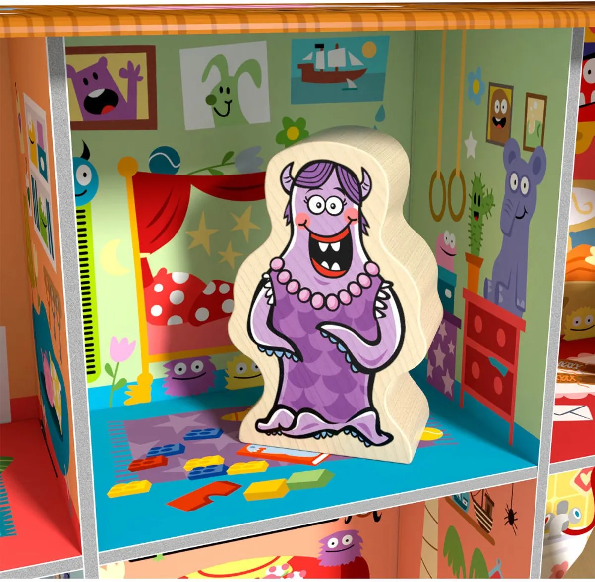 Haba Logic! GAMES Waar is Wanda? - Logica spel 306810 - Multicolor