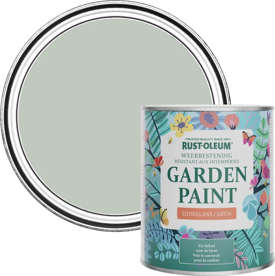 Rust-Oleum Groen Tuinverf Zijdeglans 750ml
