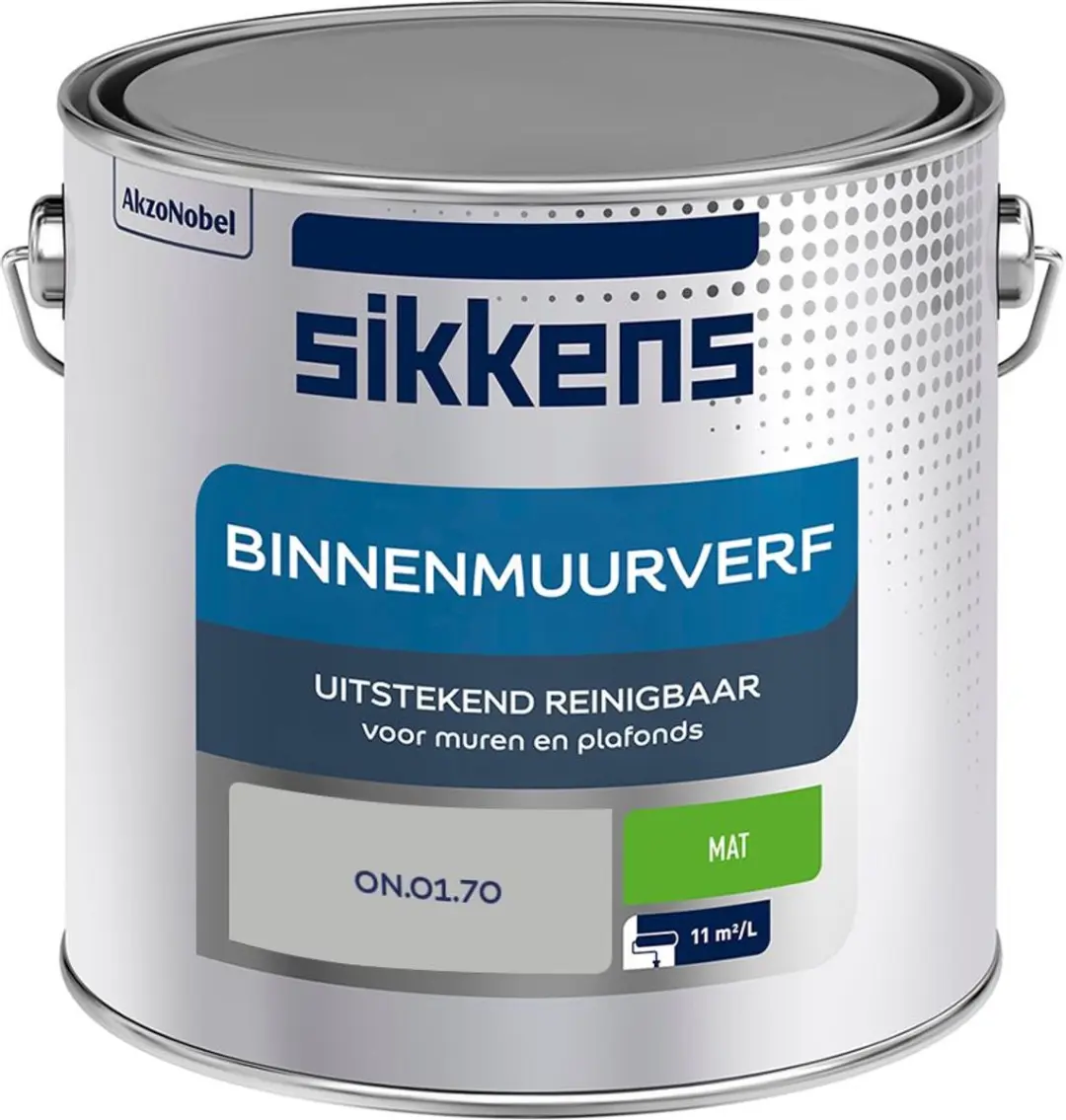 Sikkens Binnenmuurverf Mat ON.01.70 Mengkleuren