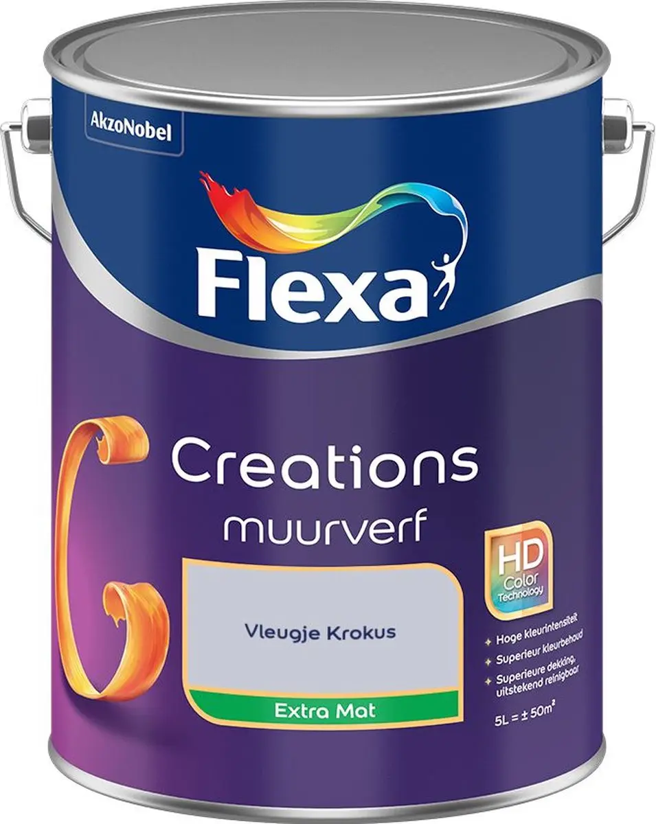 Flexa Creations Muurverf Extra Mat Vleugje Krokus
