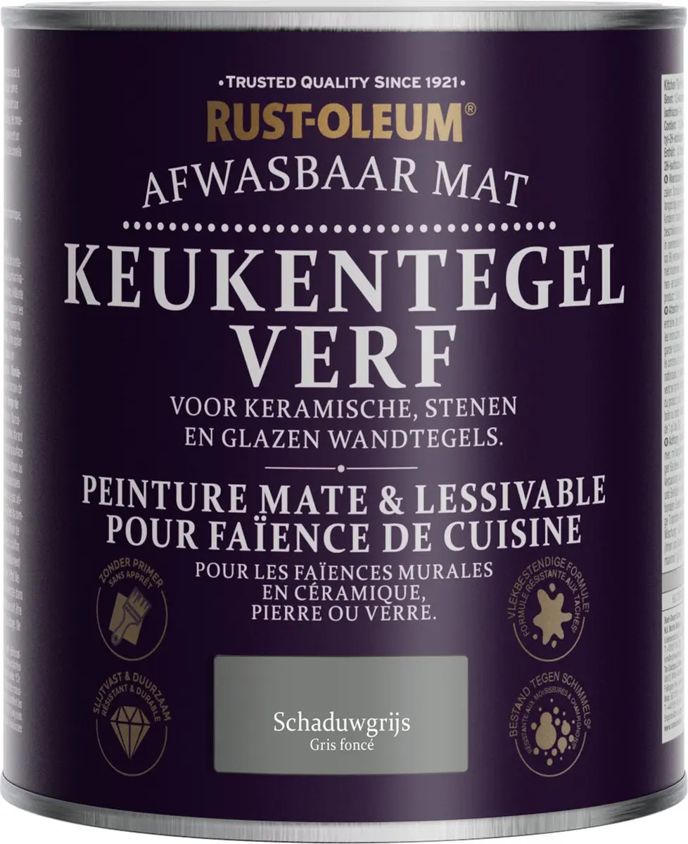 Rust-Oleum Schaduwgrijs Verf 750ml