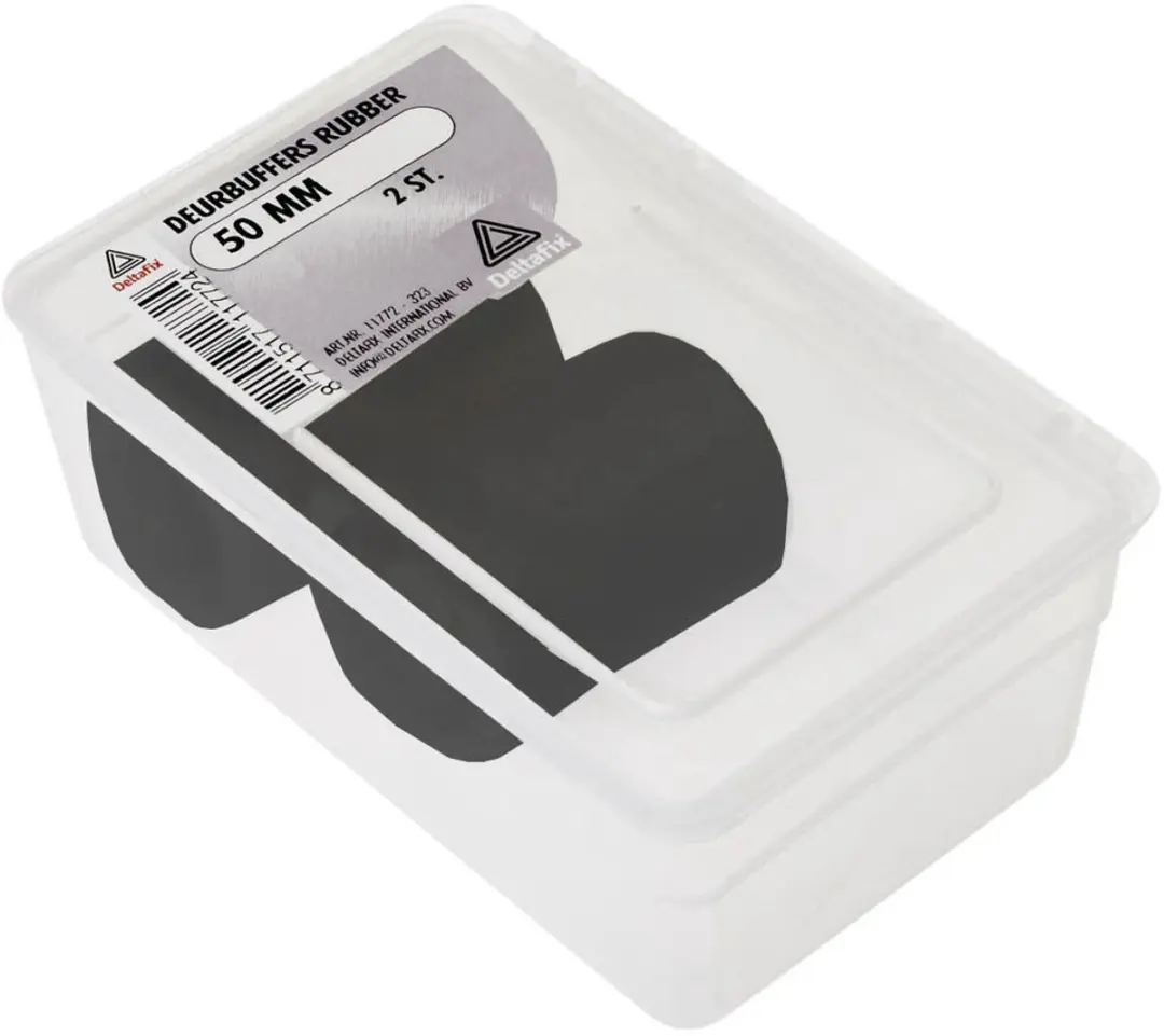 Deltafix Deurbuffers Rubber 50mm