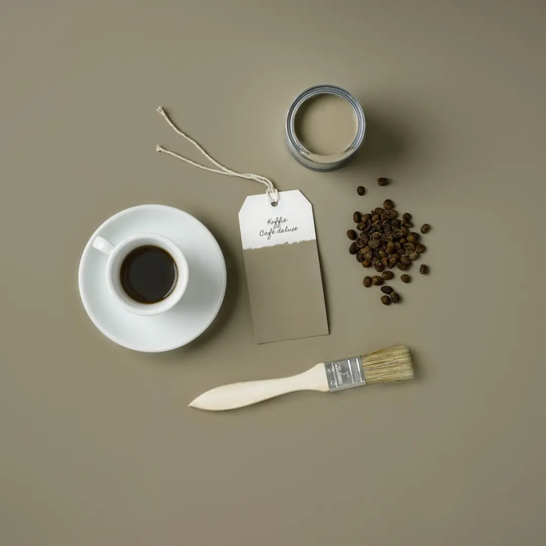 Rust-Oleum Lichtbruin Chalky Finish Muurverf 2,5L - Koffie