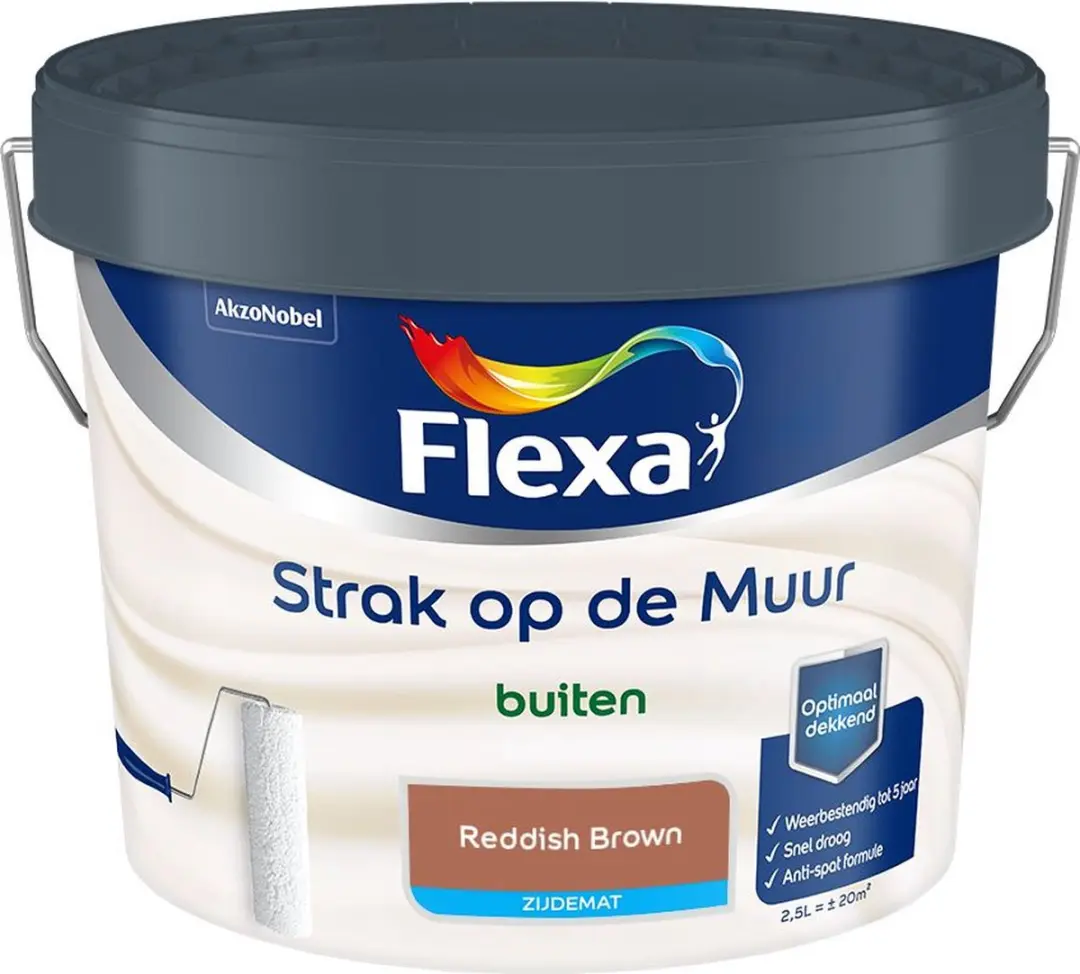 Flexa Strak Op De Muur Mengverf 2,5L