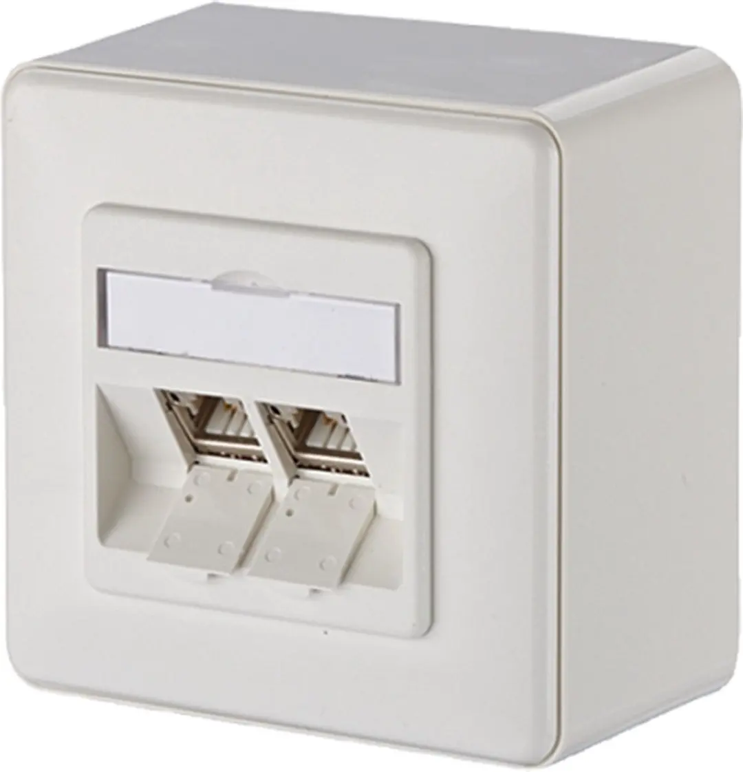 Metz Connect 130B12D20002-E Netwerkdoos CAT6A 2 Poorten