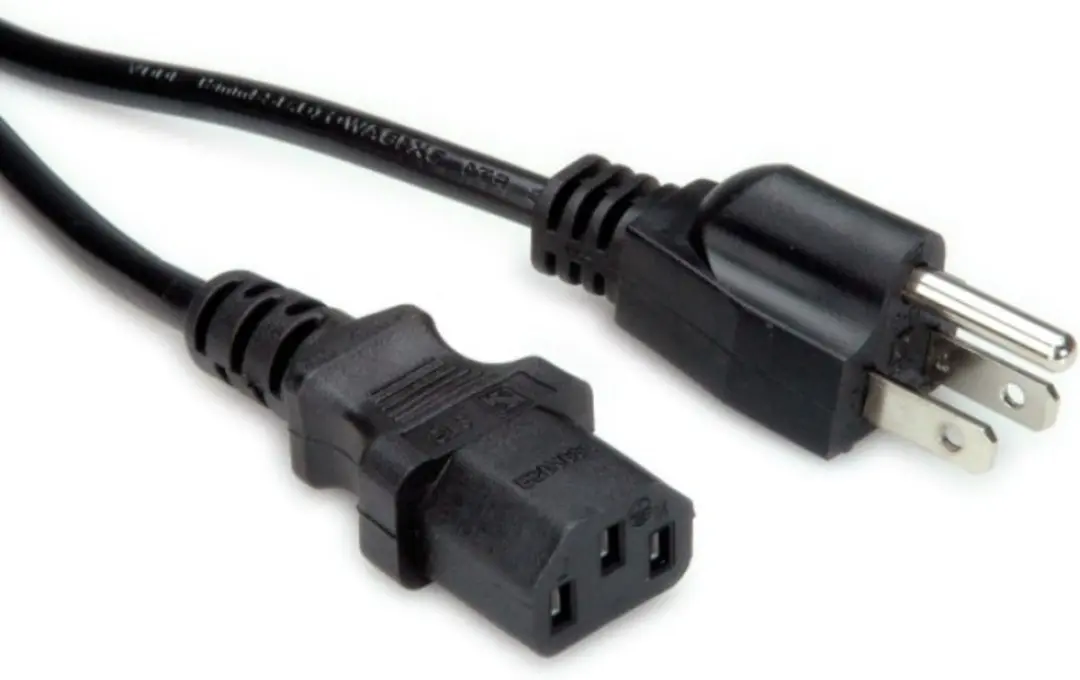 Value USA C13 Voedingskabel 1,8m