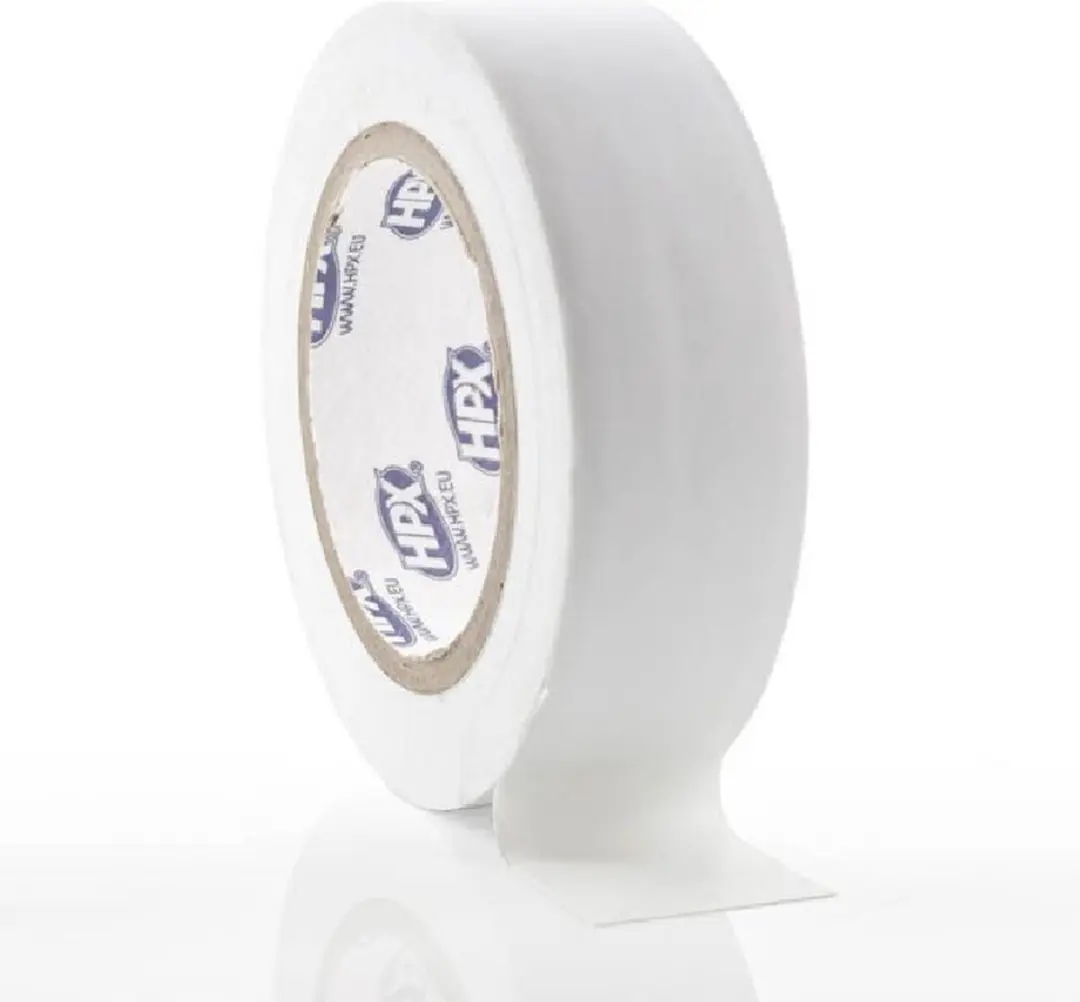 HPX Isolatietape PVC 19mm x 20m - Wit