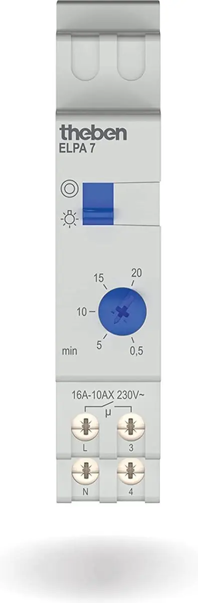 Theben ELPA 7 Elektronische Trappenhuistimer 600W