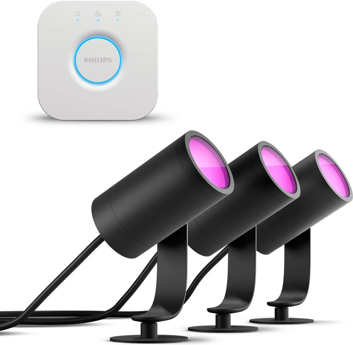 Philips Hue Lily Starterpakket 3 Tuinspots