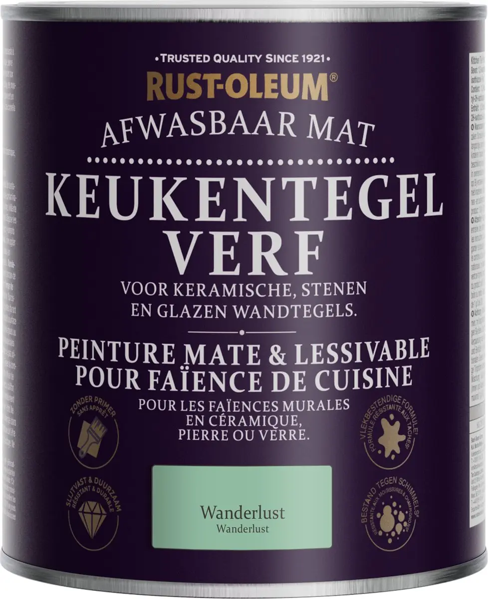 Rust-Oleum Wanderlust Verf 750ml - Groen