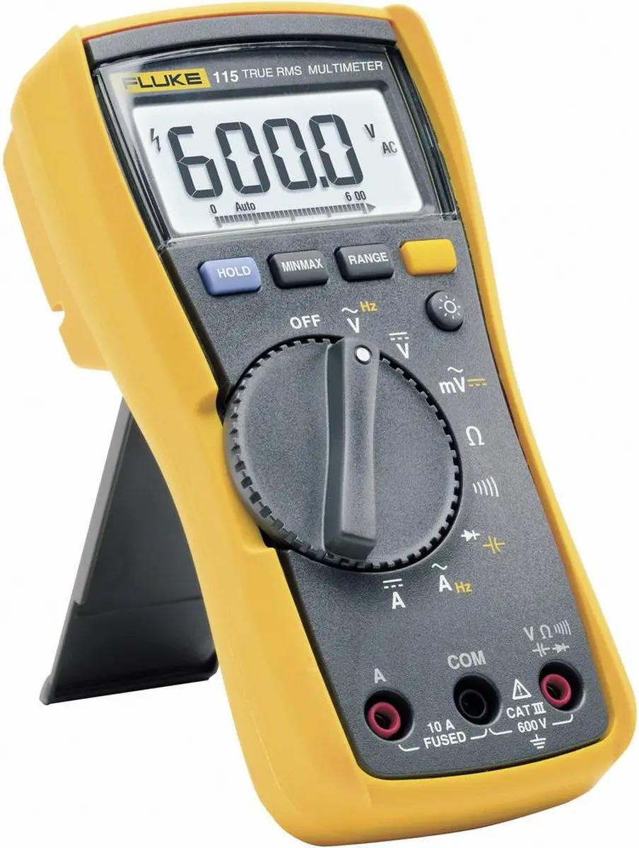 Fluke 115 Digitale Multimeter - Kalibratie ISO - 6000 Counts