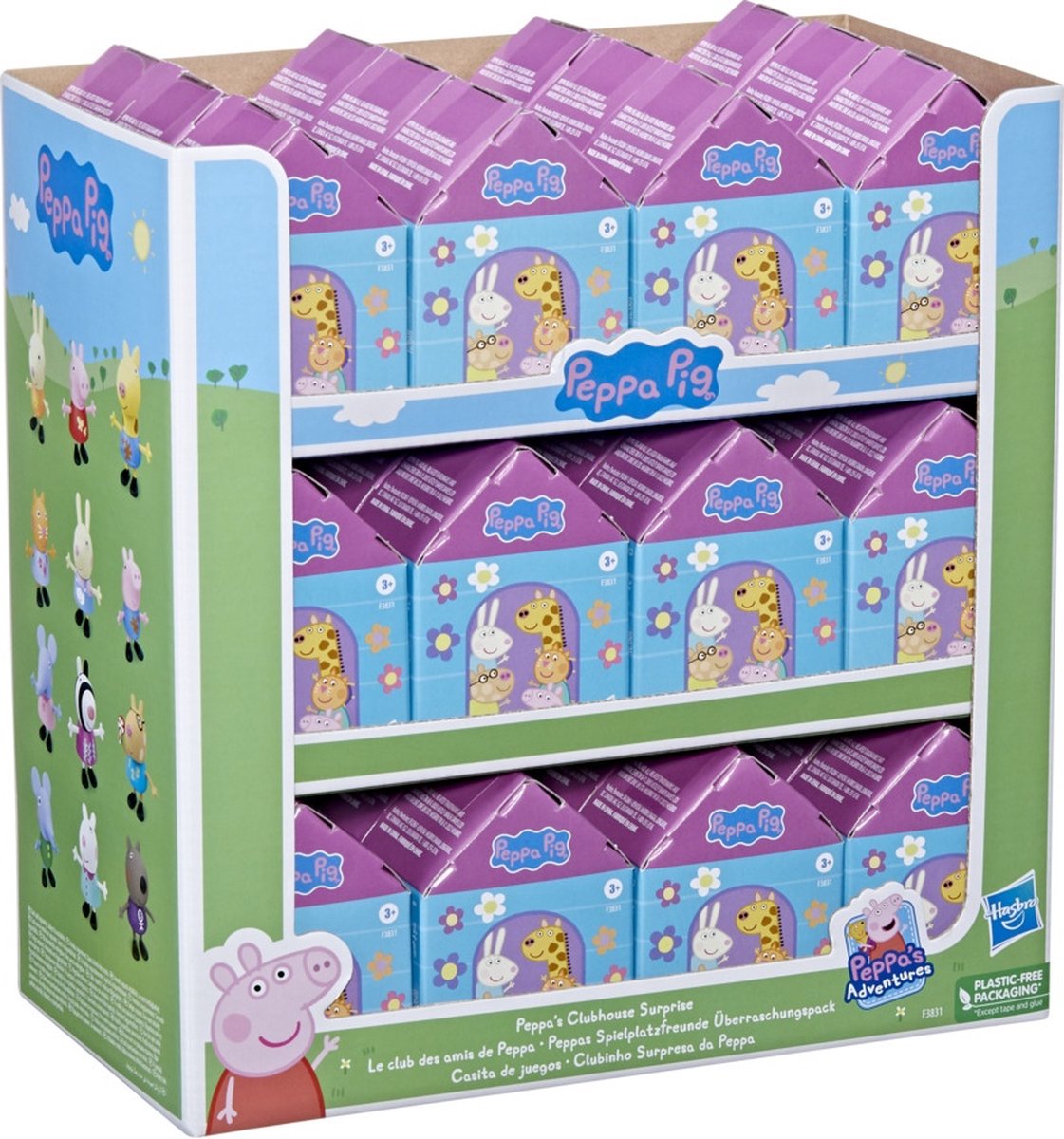 Peppa Pig Peppa’s Clubhouse Surprise, 3 jaar, Verschillende kleuren