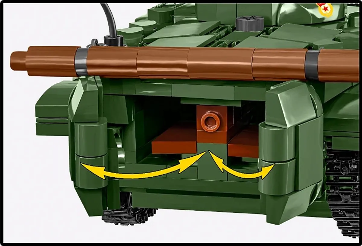 Cobi BMP-1 758 Stukken - 1 Minifiguur - Groen