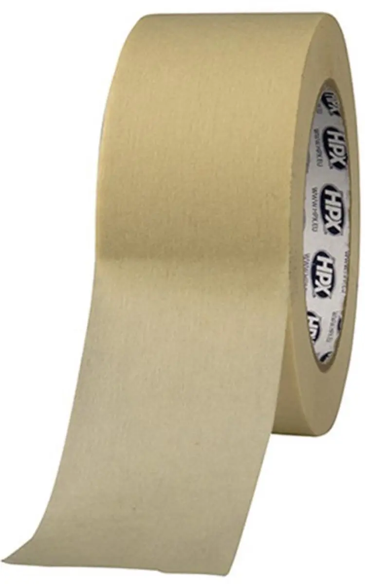 HPX Masking Tape 60°C - Crèmewit 50mm x 50m