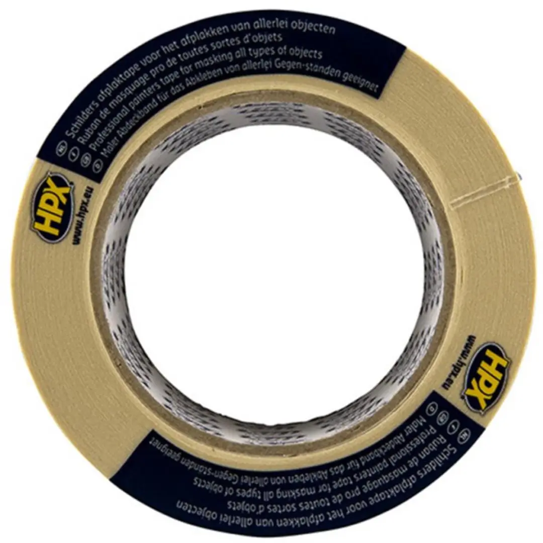 HPX Masking Tape 60°C - Crèmewit 50mm x 50m