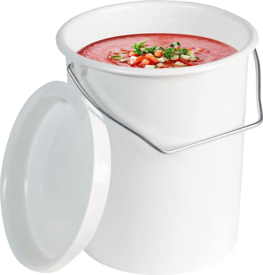 Westmark Maxi Voorraademmers 3L - 2 Stuks Wit