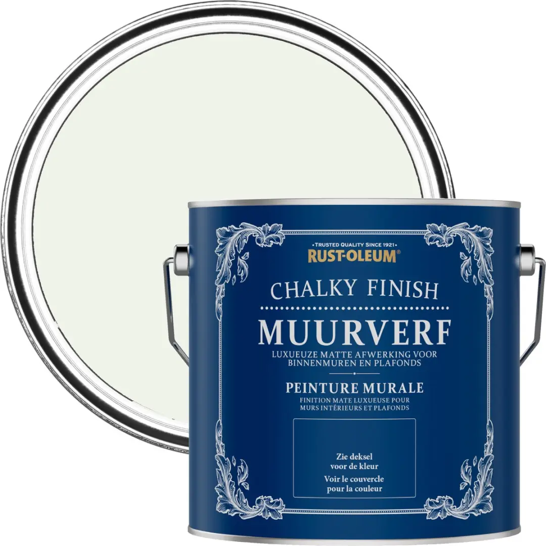 Rust-Oleum Gebroken Wit Chalky Finish Muurverf 2,5L